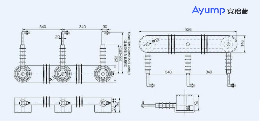 UJ-ZW32-12断路器专用零序- -体互感器+